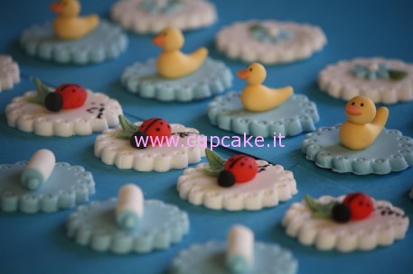 Cupcake Toppers per Battesimo feste Cupcake Toppers per Battesimo