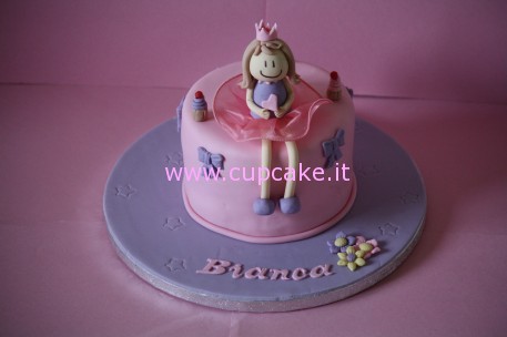 torta con principessa