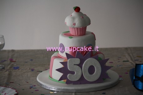 torta 50° compleanno