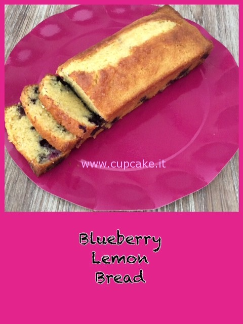 Ricetta Plumcake Al Limone E Mirtilli