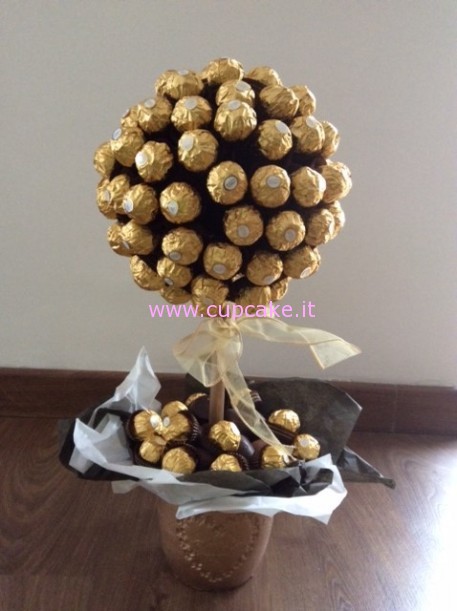 Torta Albero Di Natale 3d.Tutorial Albero Di Natale Ferrero Rocher